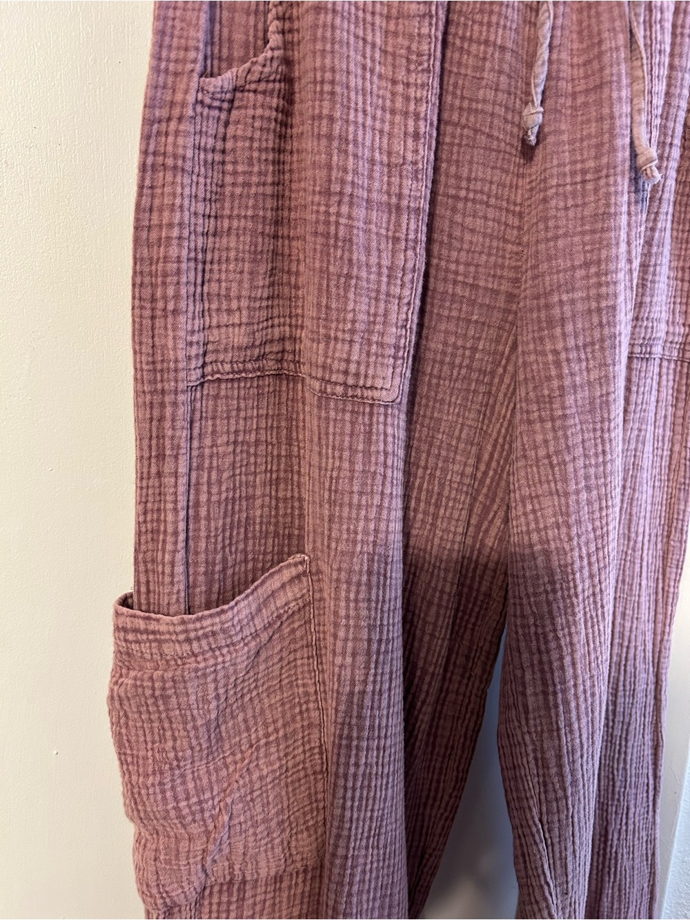 Indigo Rein Gauze Sleep Top - Mauve Pink - Picture 4 of 6
